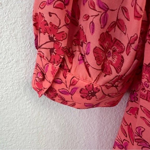 Vineyard Vines Womens Pink Helenium Floral Mini Shift Dress Size M - Picture 6 of 8